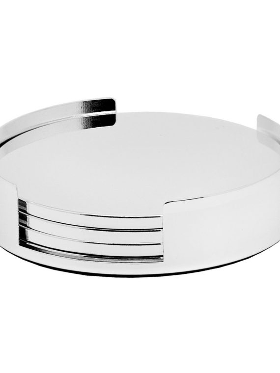 EDZARD Set of 4 coasters Due with holder